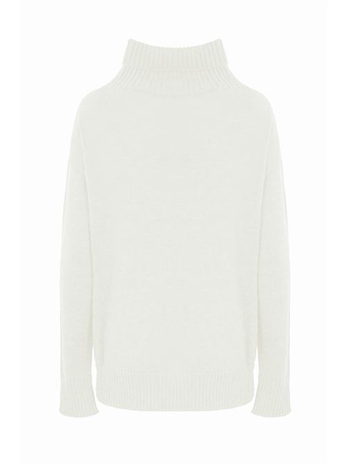 Maglia Superbo in filato di lana bianco MAX MARA LEISURE | 2426366148600001